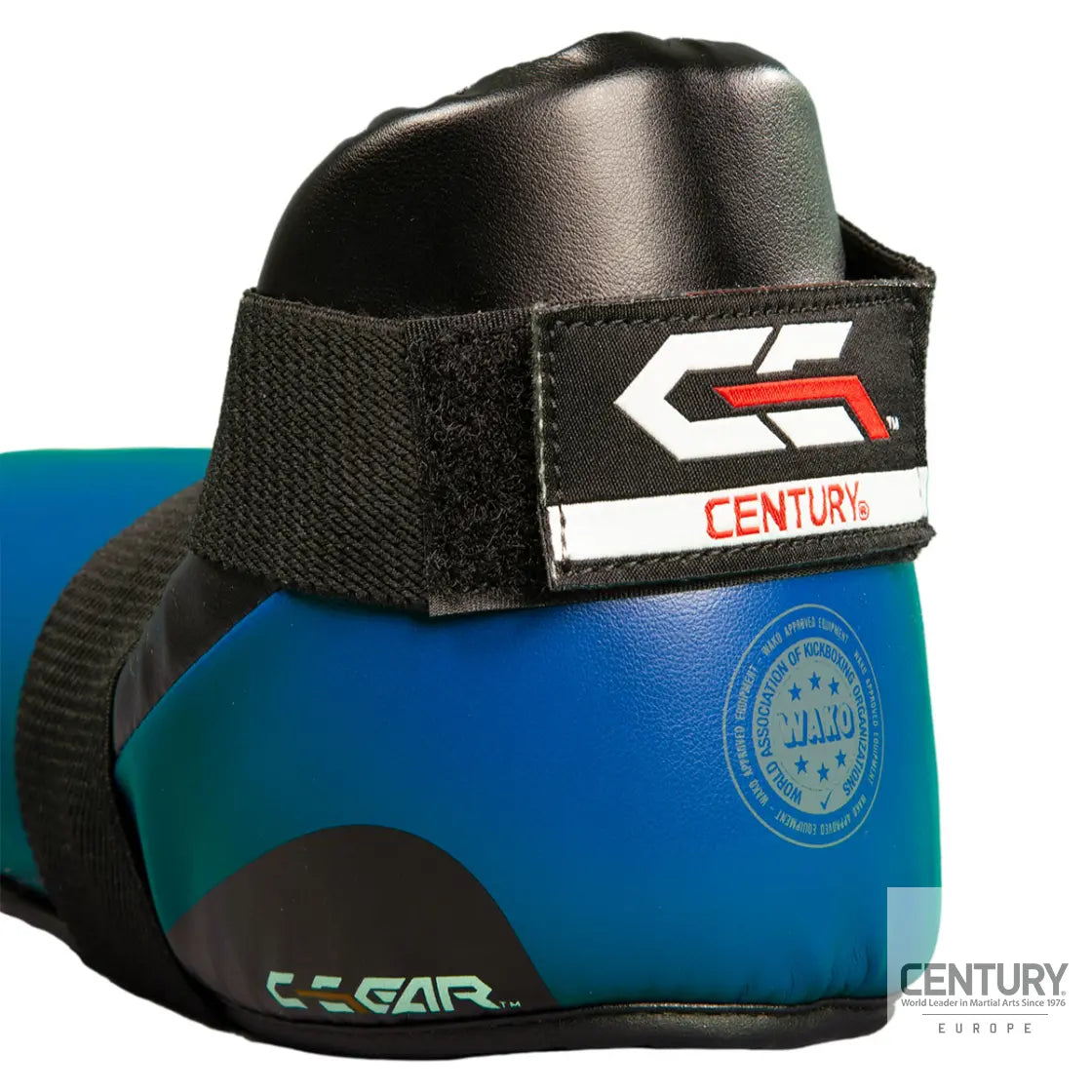 Kicks Foot Guard Century C-GEAR Integrity WAKO approved Black/Blue.