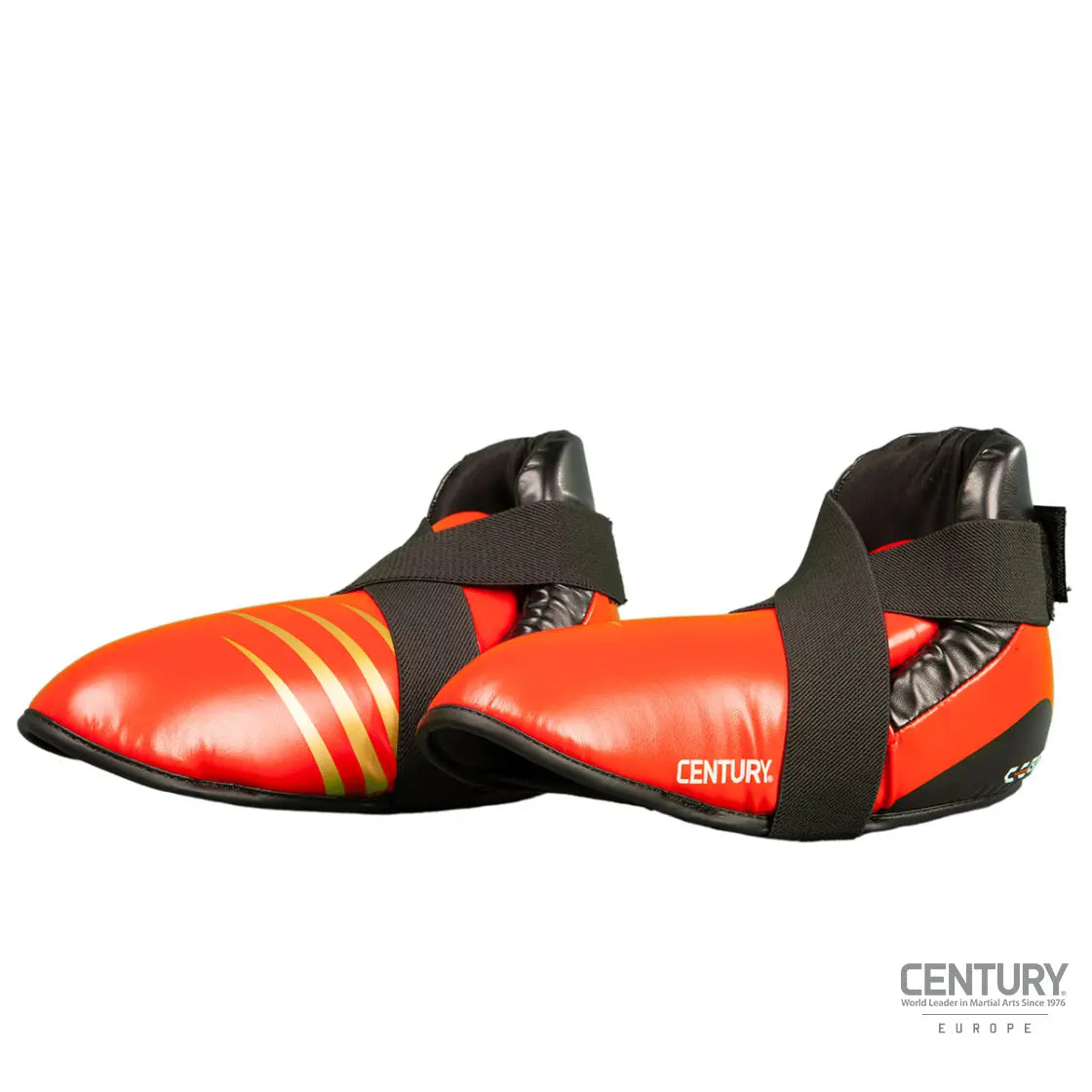 Kicks Foot Guard Century C-GEAR Integrity WAKO approved Red/Gold