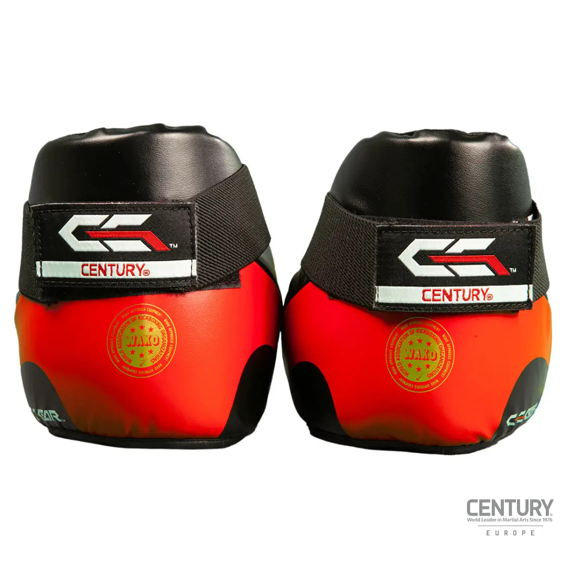 Kicks Foot Guard Century C-GEAR Integrity WAKO approved Red/Gold