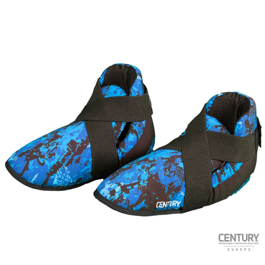 Kicks Foot Guard Century C-GEAR Sport Respect WAKO approved (washable) Blue/ Black.