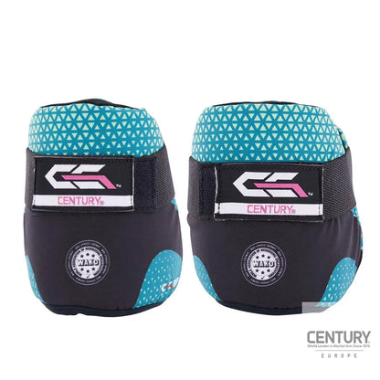 Kicks Foot Guard Century C-GEAR Sport Discipline WAKO approved (washable) Teal.