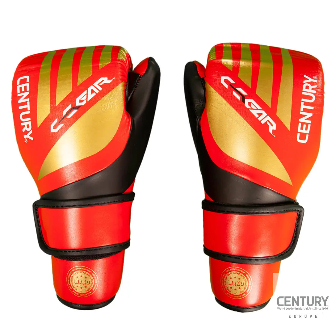 Point Fighting Gloves Century C-GEAR Integrity WAKO Red/Gold