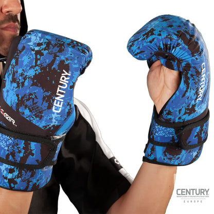 Point Fighting Gloves Century C-GEAR Sport Respect WAKO approved (washable) Black/Blue