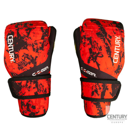 Point Fighting Gloves Century C-GEAR Sport Respect WAKO approved (washable) Black/Red