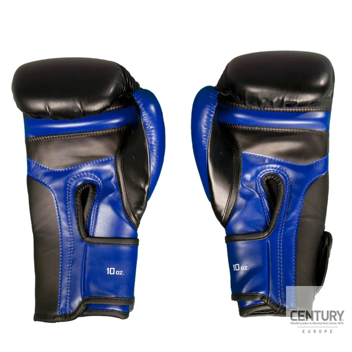 10oz Kickboxing Gloves Century C-GEAR Determination WAKO approved Black/Blue