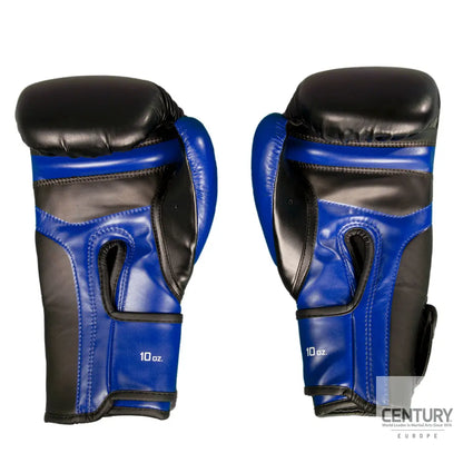 10oz Kickboxing Gloves Century C-GEAR Determination WAKO approved Black/Blue