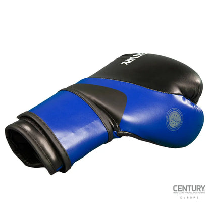 10oz Kickboxing Gloves Century C-GEAR Determination WAKO approved Black/Blue