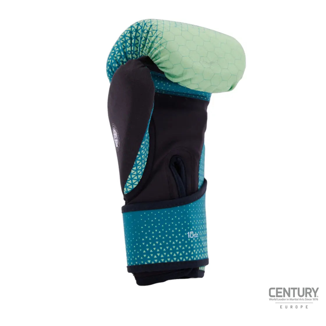 10oz Kickboxing Gloves Century C-GEAR Sport Discipline WAKO approved (washable) Teal.