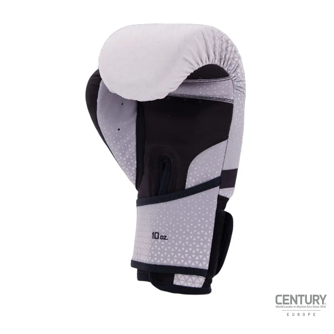 10oz Kickboxing Gloves Century C-GEAR Sport Discipline WAKO approved (washable) Grey/Black.