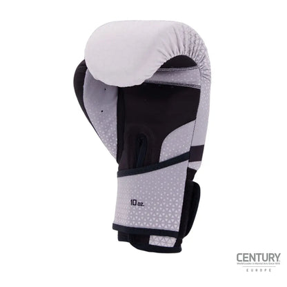 10oz Kickboxing Gloves Century C-GEAR Sport Discipline WAKO approved (washable) Grey/Black.