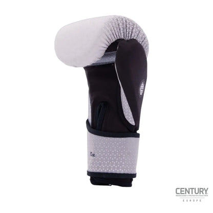 10oz Kickboxing Gloves Century C-GEAR Sport Discipline WAKO approved (washable) Grey/Black.