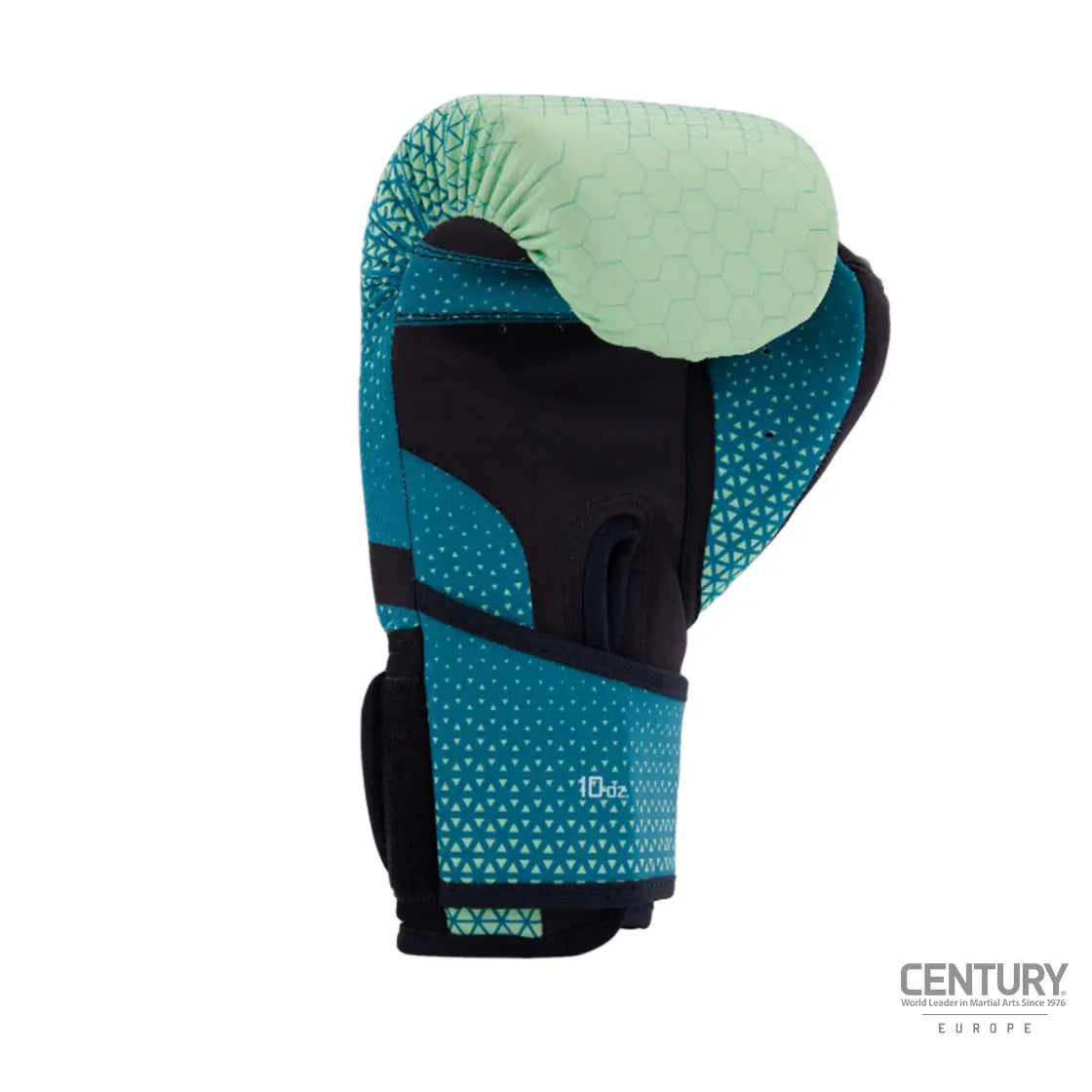 10oz Kickboxing Gloves Century C-GEAR Sport Discipline WAKO approved (washable) Teal.