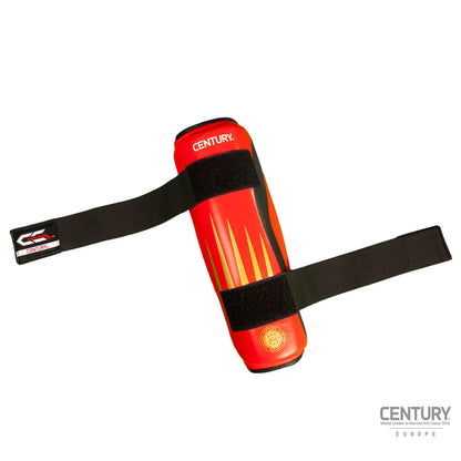 Shin Guard Century C-GEAR Integrity WAKO approved Red/Gold