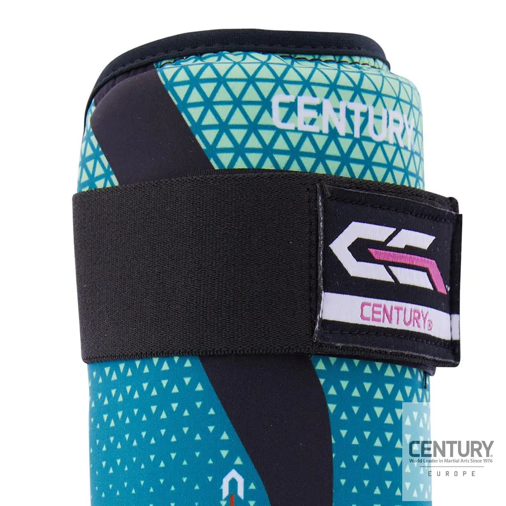 Shin Guard C-GEAR Sport Discipline WAKO approved (washable) Teal