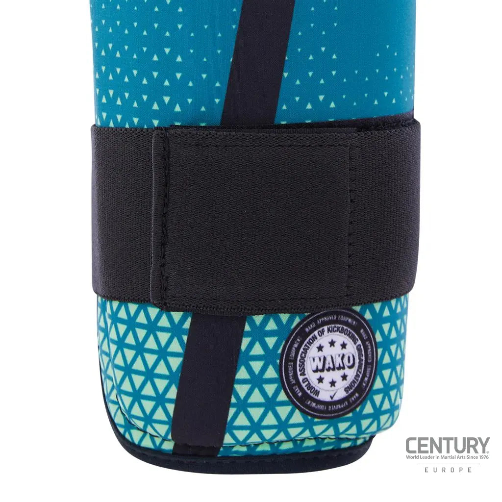 Shin Guard C-GEAR Sport Discipline WAKO approved (washable) Teal