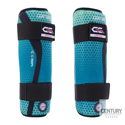 Shin Guard C-GEAR Sport Discipline WAKO approved (washable) Teal