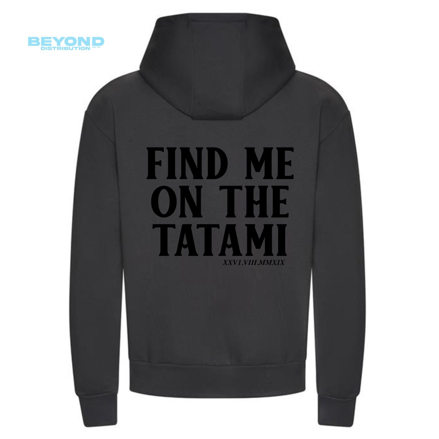 Find Me On The Tatami Hood - Charcoal