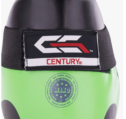 Kicks Foot Guard Century C-GEAR Determination WAKO approved Black/green