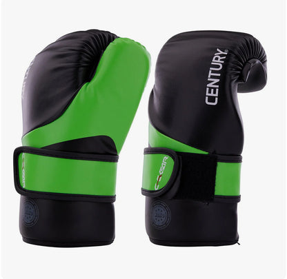 Point Fighting Gloves Century C-GEAR Determination WAKO approved Black/green