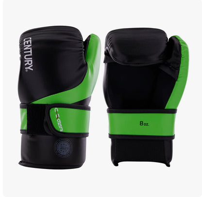 Point Fighting Gloves Century C-GEAR Determination WAKO approved Black/green