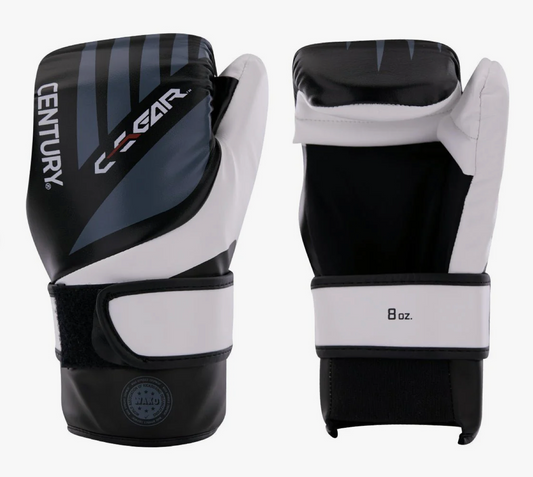 Point Fighting Gloves Century C-GEAR Integrity WAKO White/ Grey