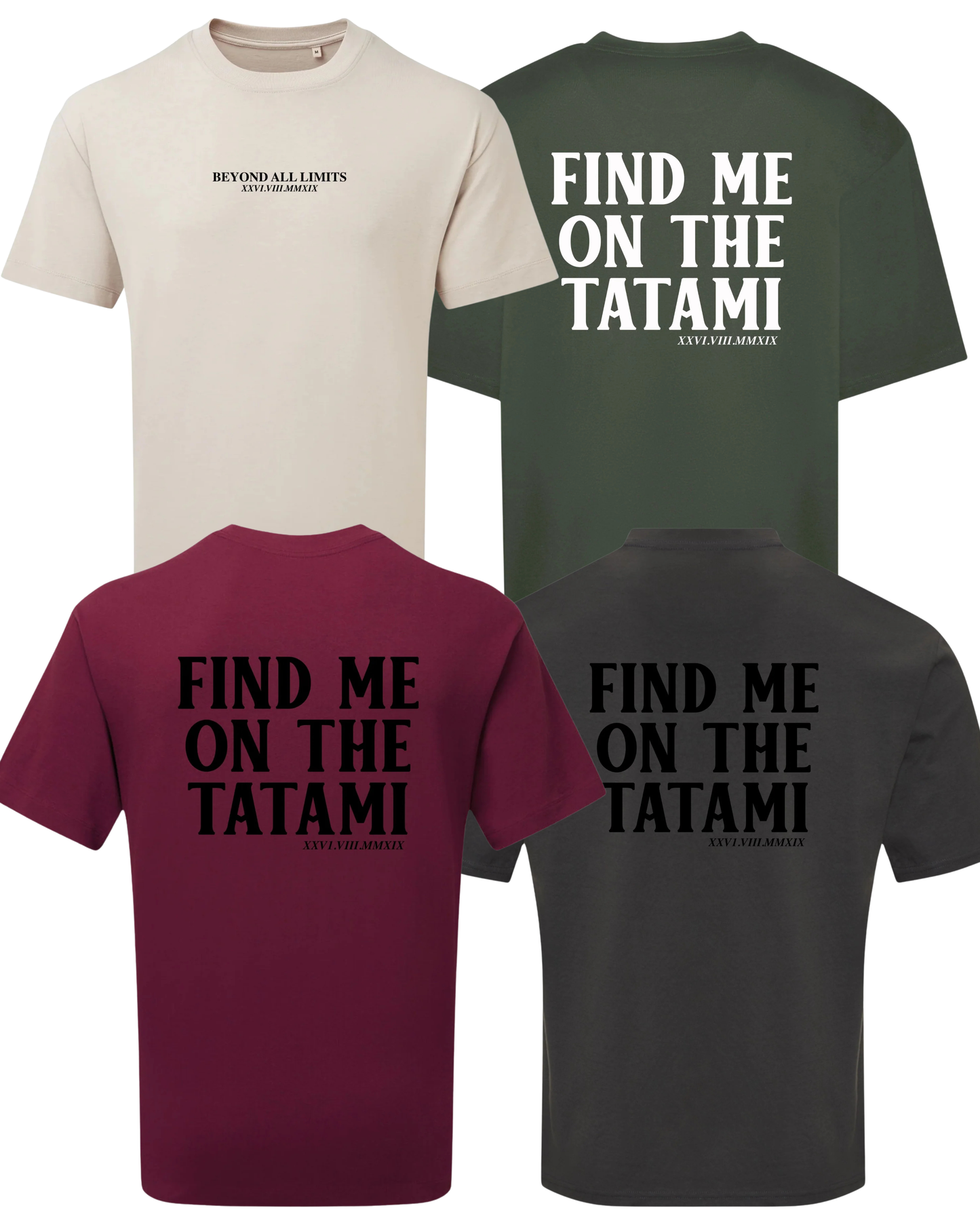 Find Me On The Tatami Tees